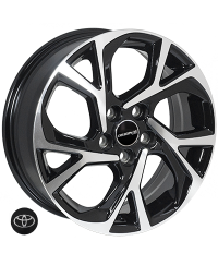 Диски Replica Toyota TL0069NW BMF R17 W6.5 PCD5x114.3 ET45 DIA60.1